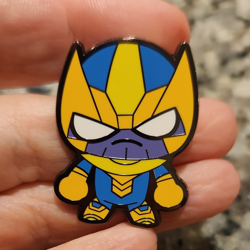 (5 For $30) Disney Pin Marvel Thanos Chibi Kawaii Series Pin